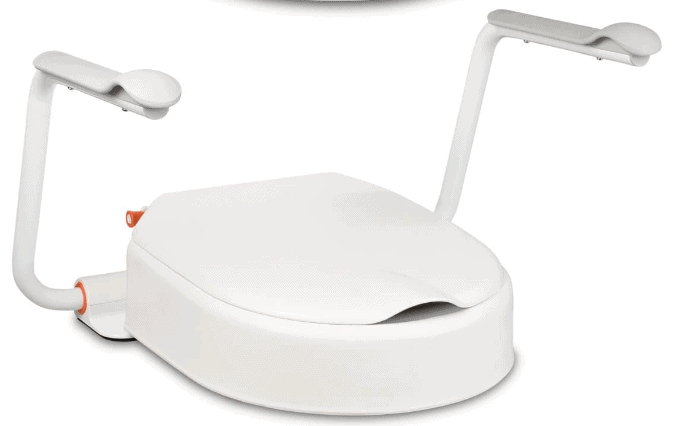 Hi-Loo Fixed Toilet Seat Raiser by Etac