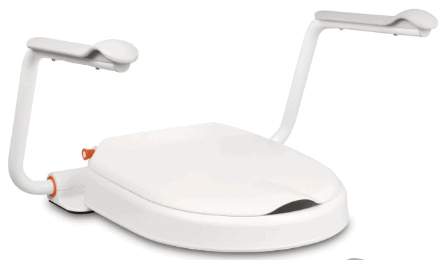 Hi-Loo Fixed Toilet Seat Raiser by Etac