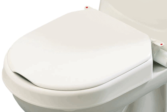 Hi-Loo Fixed Toilet Seat Raiser by Etac