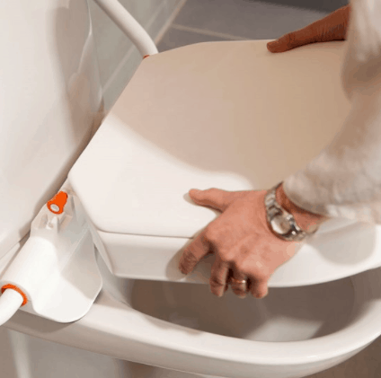 Hi-Loo Fixed Toilet Seat Raiser by Etac