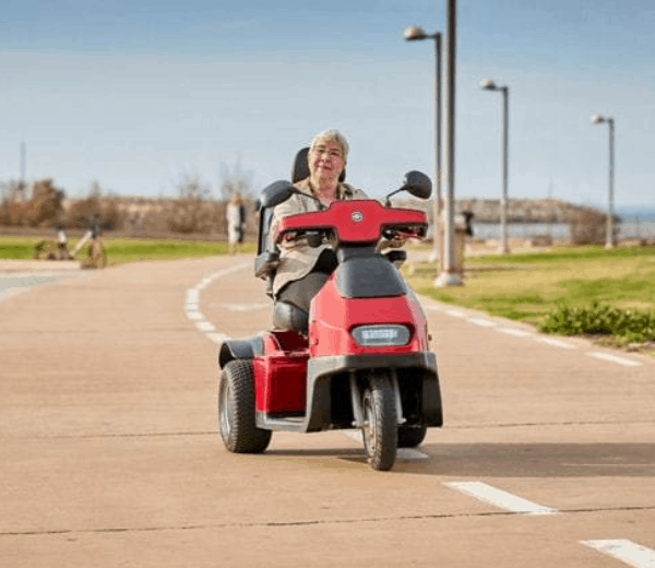 Afiscooter S3 3-Wheel Heavy-Duty Electric Mobility Scooter By Afikim