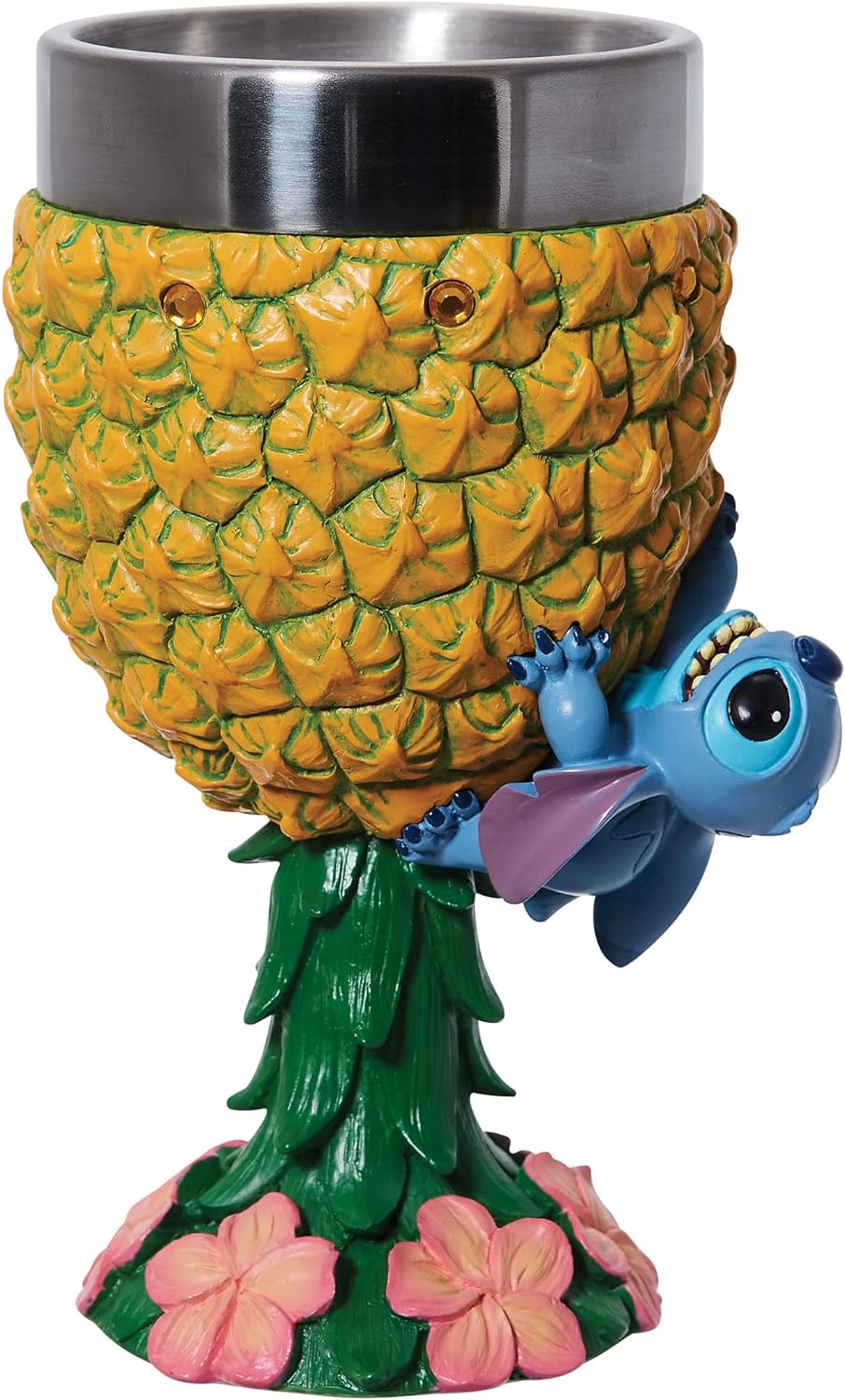 Disney Showcase Lilo and Stitch Pineapple Chalice Figurine
