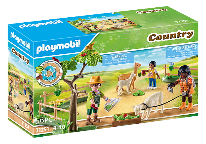 Playmobil Alpaca Hike 71251