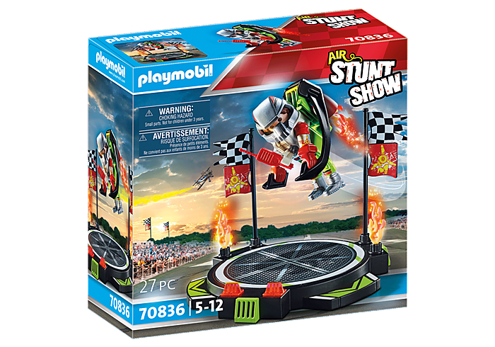 Playmobil Air Stunt Show Stuntman with Jetpac