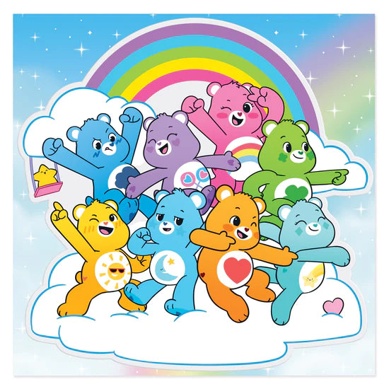 Super Big Puffy Care Bear Sticker