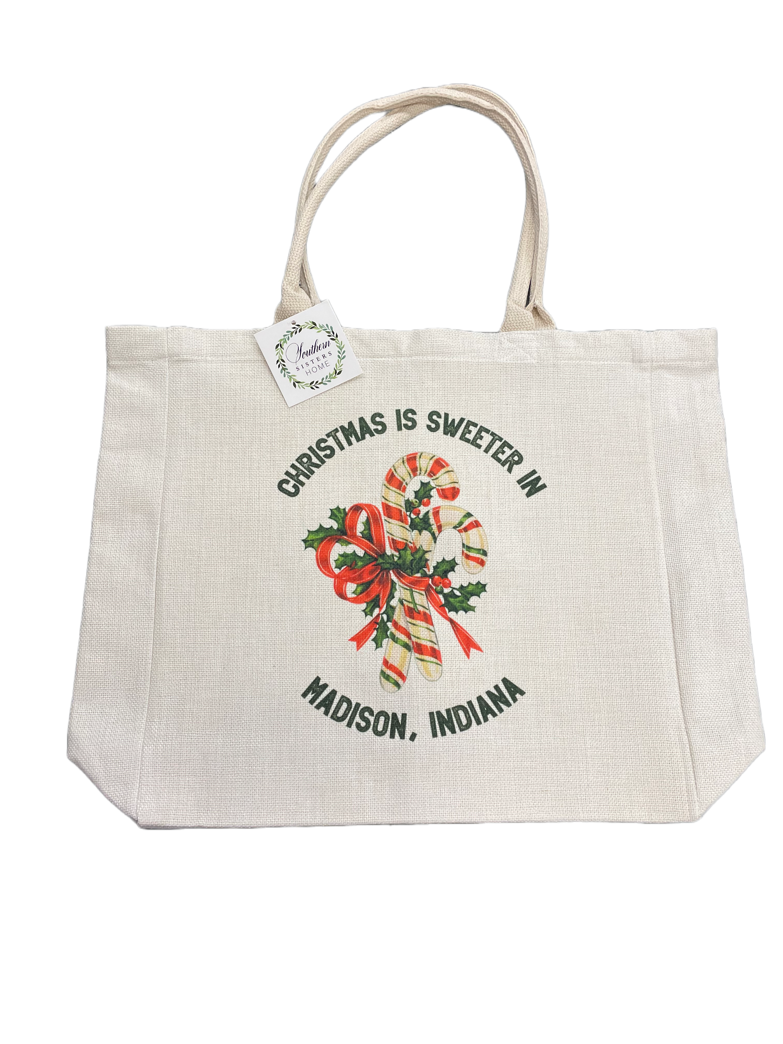 Southern Sister Christmas Tote Bag