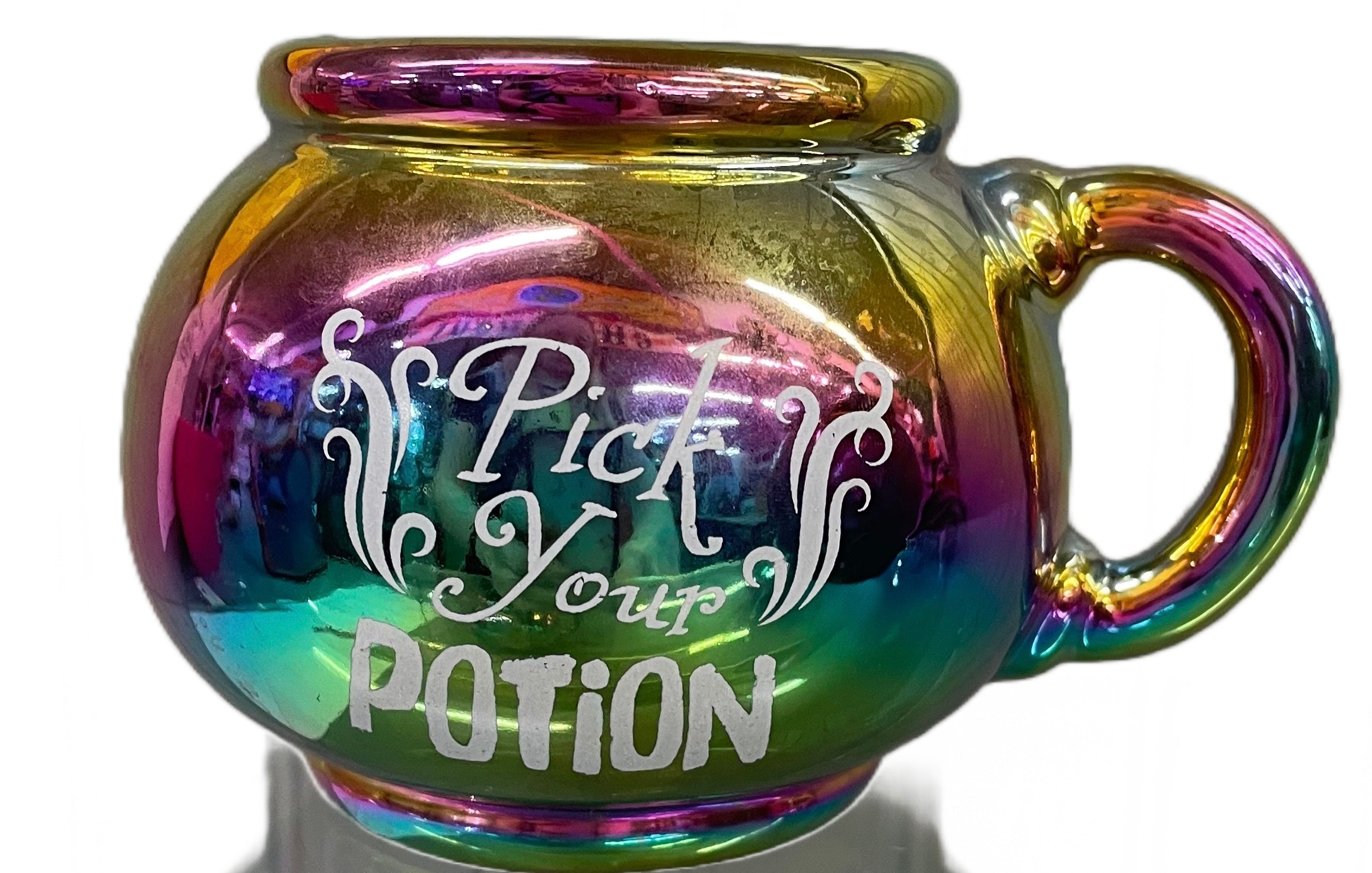 Oil Slick Cauldron Mug