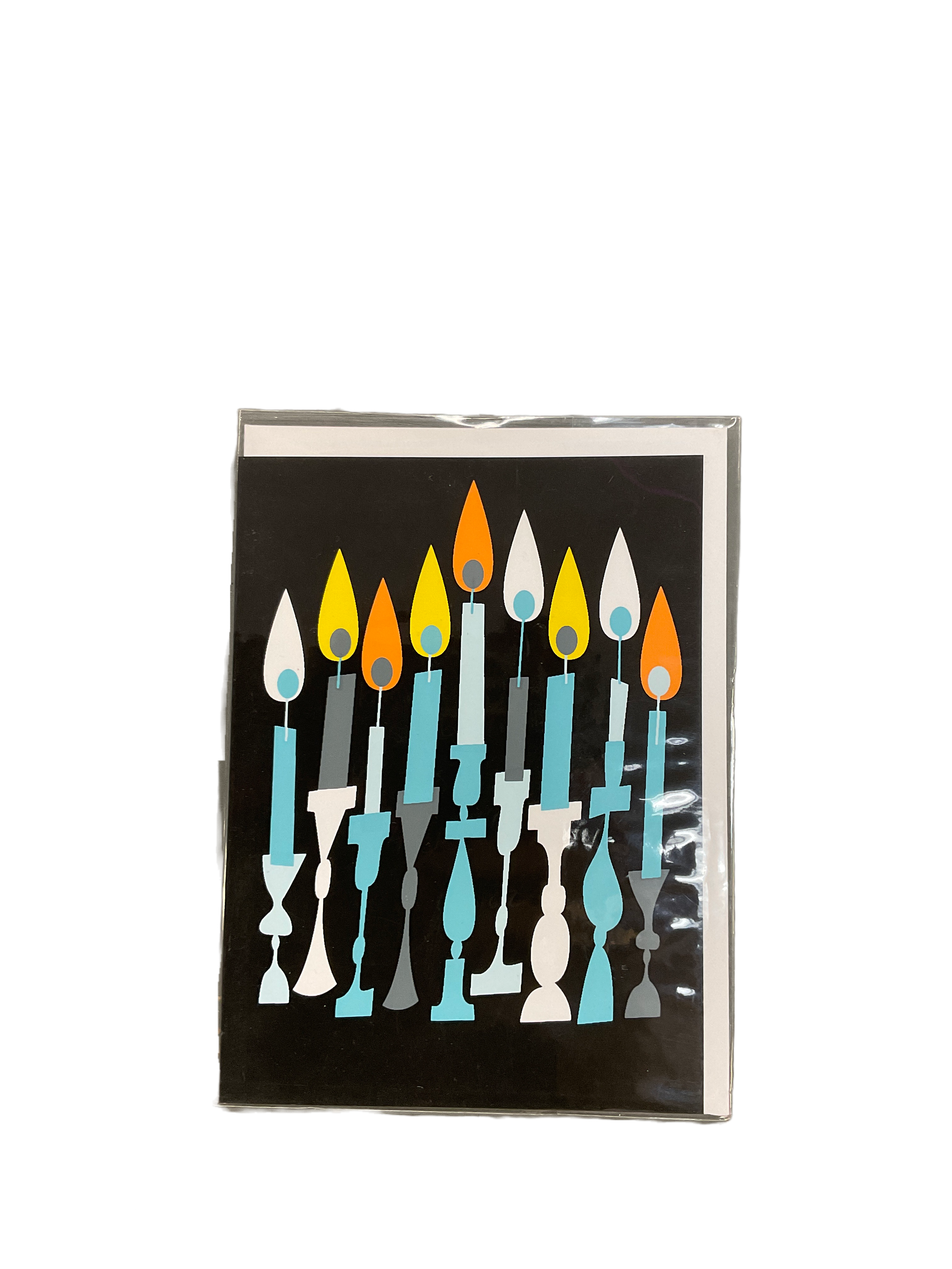 Happy Chanukah Candles Card