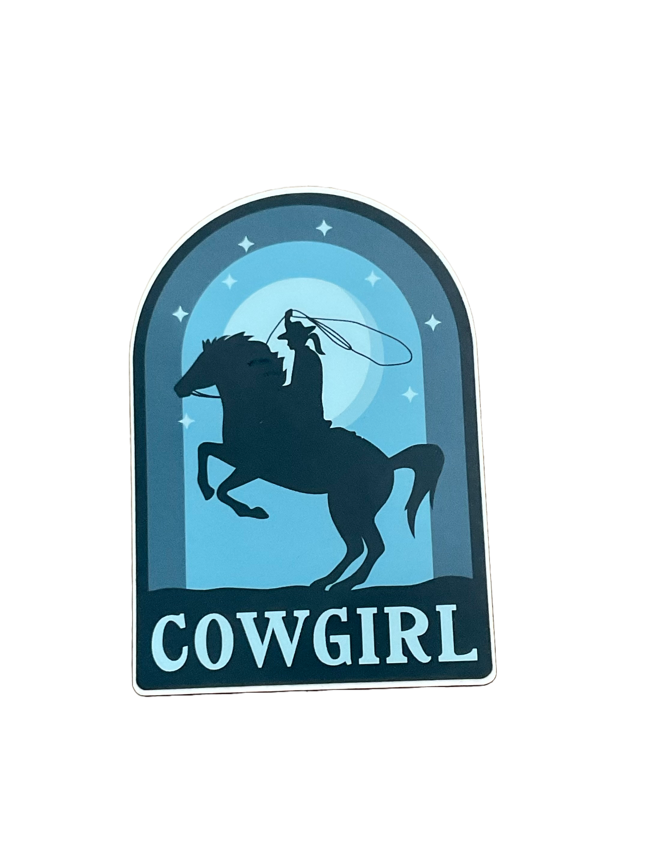 Cowgirl Sticker