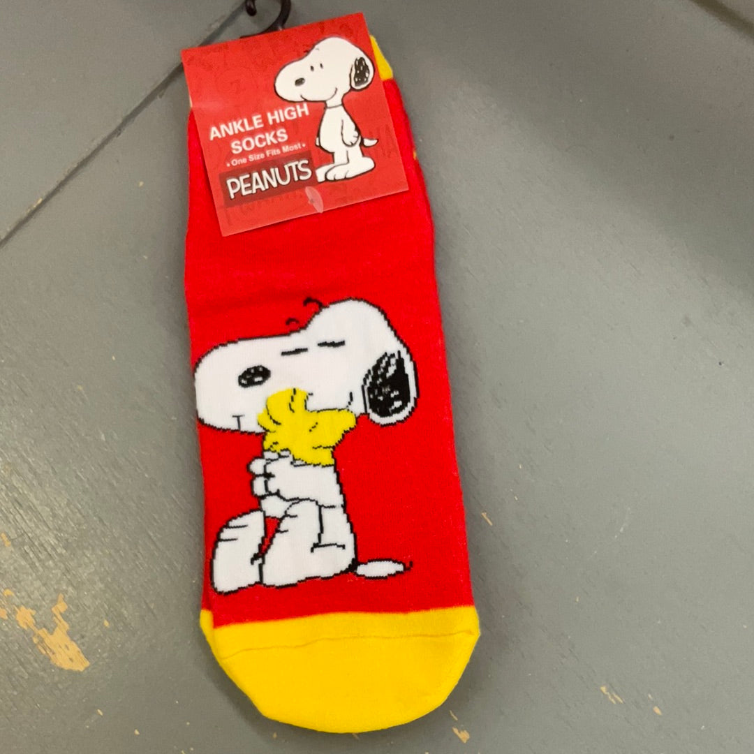 Snoopy and Woodstock Sock