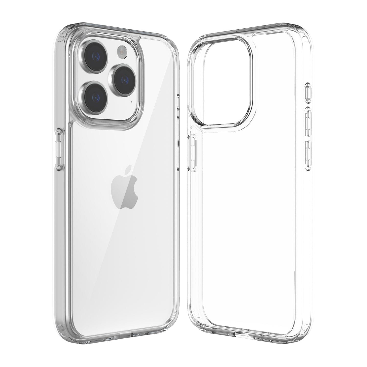 Hybrid-Flex Hard Shell Case for iPhone 15 Pro Max - Clear
