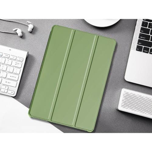 Tri-Fold Folio Case for Amazon Fire HD 10 (2021) - Olive Green