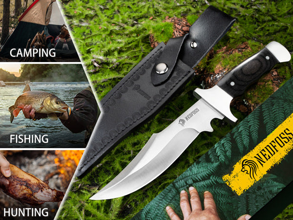 NedFoss TIGER cuchillo supervivencia, cuchillo bushcraft,cuchillo