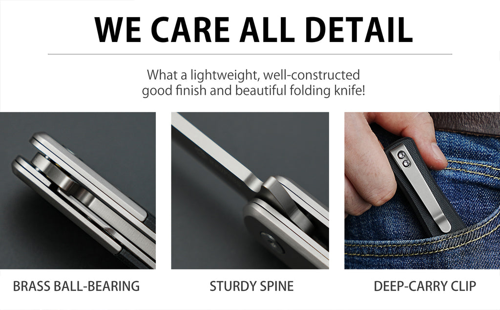 NedFoss Mermaid Italian Stiletto Pocket Knif