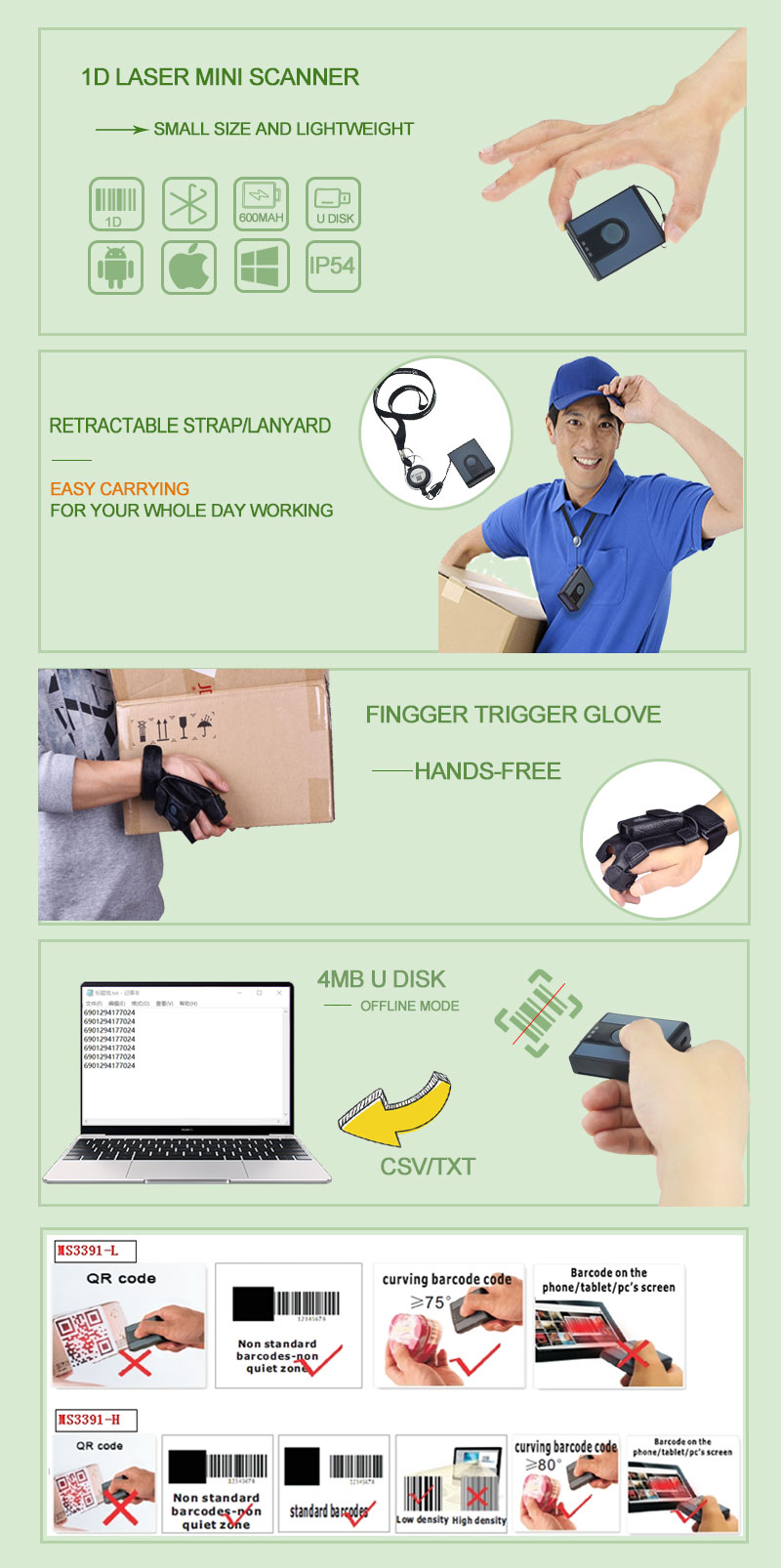 Portable Barcode Scanner