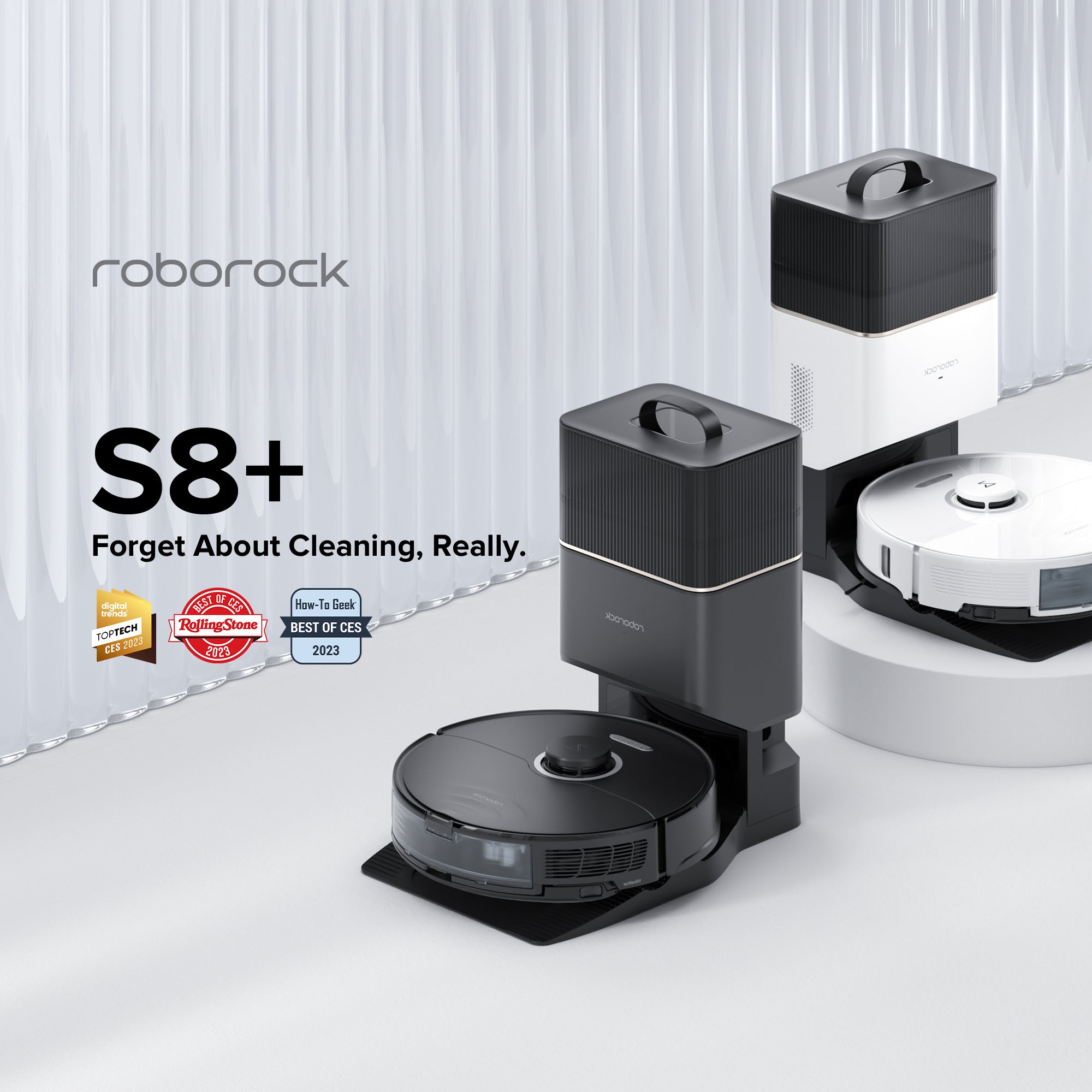 Roborock S8+ Robot Vacuum with Auto-Empty Dock – Roborock Malaysia