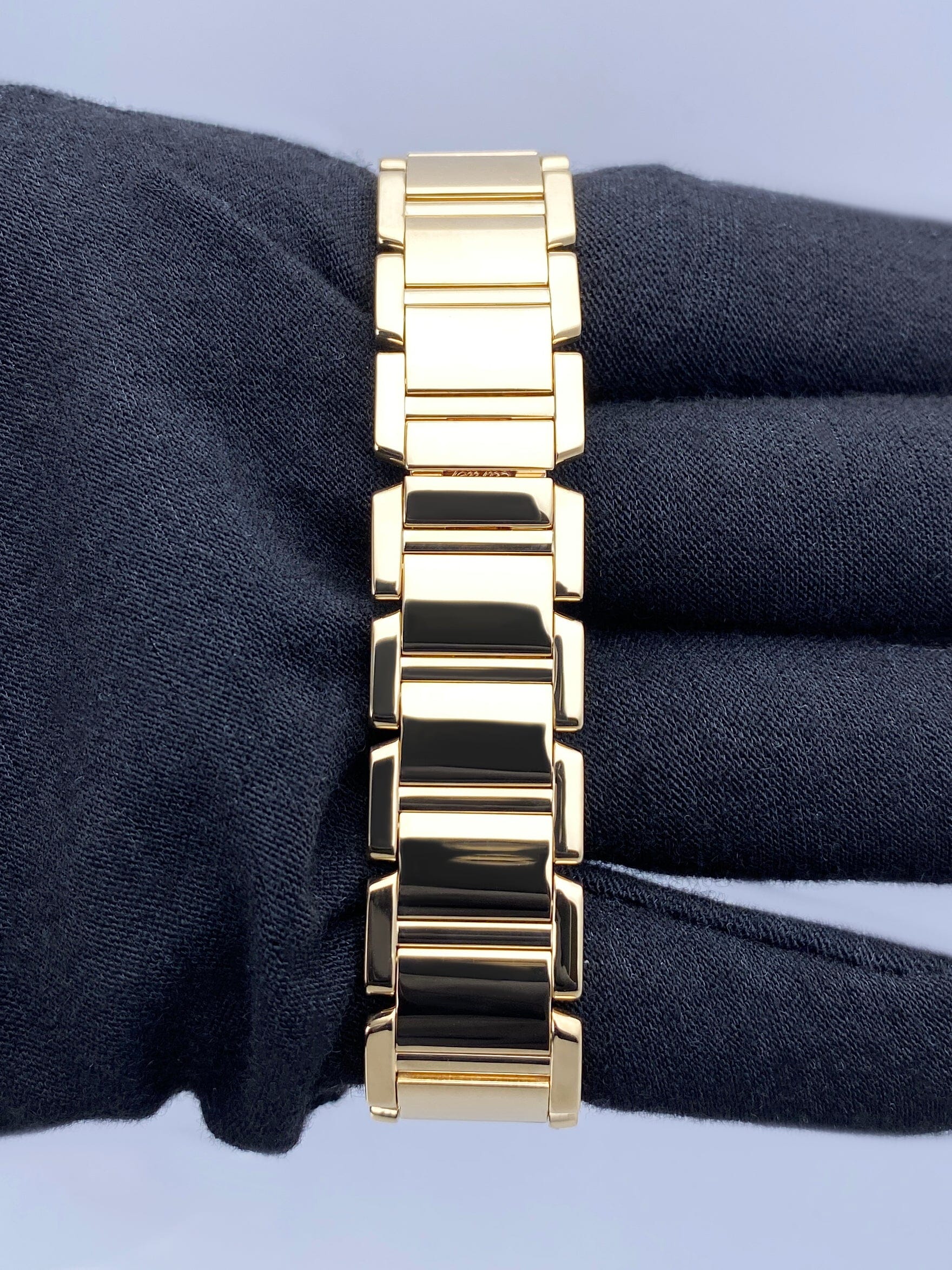 Cartier Tank Francaise W50002N2 Yellow Gold Ladies Watch