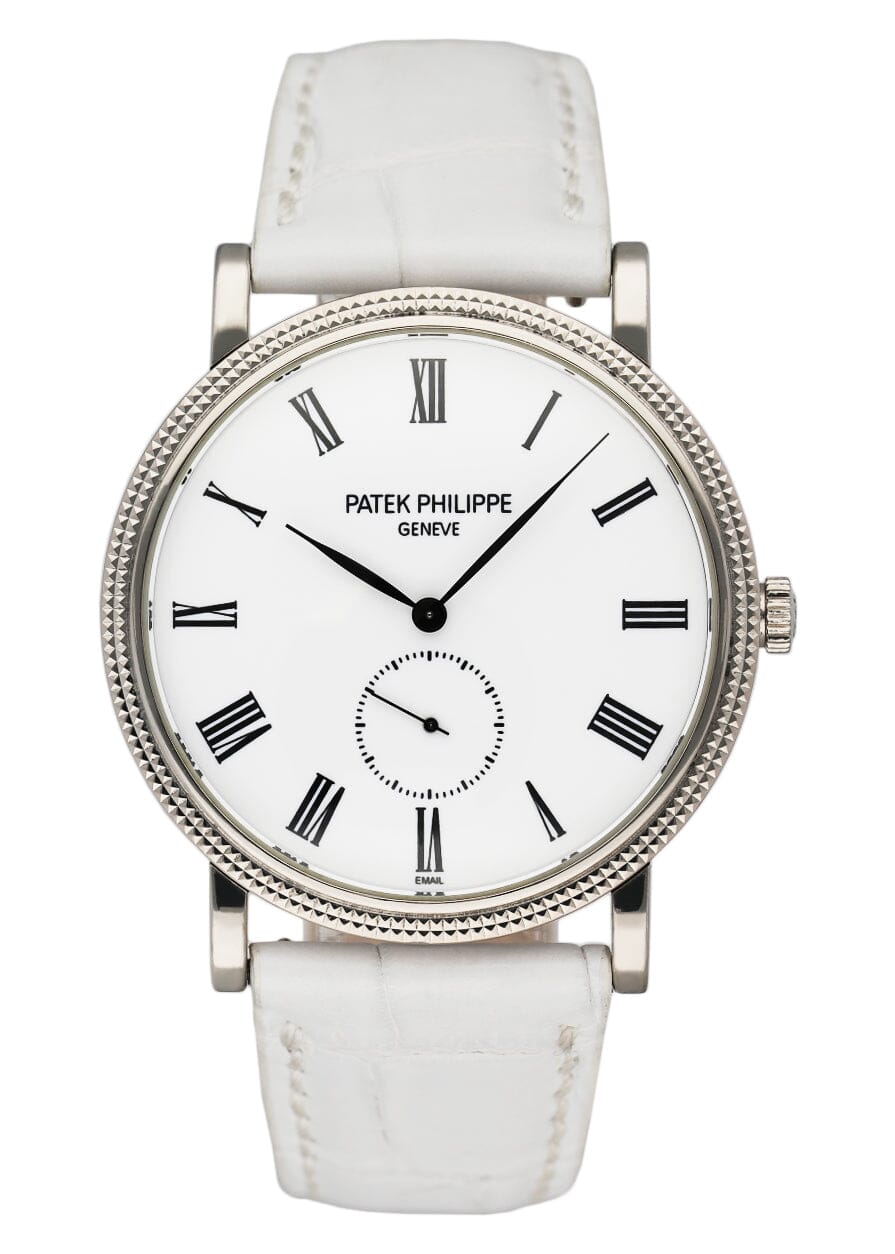 Patek Philippe Calatrava 5116G 18K White Gold Mens Watch