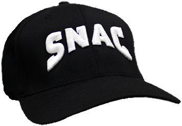 SNAC - Black Flex Fit Cap