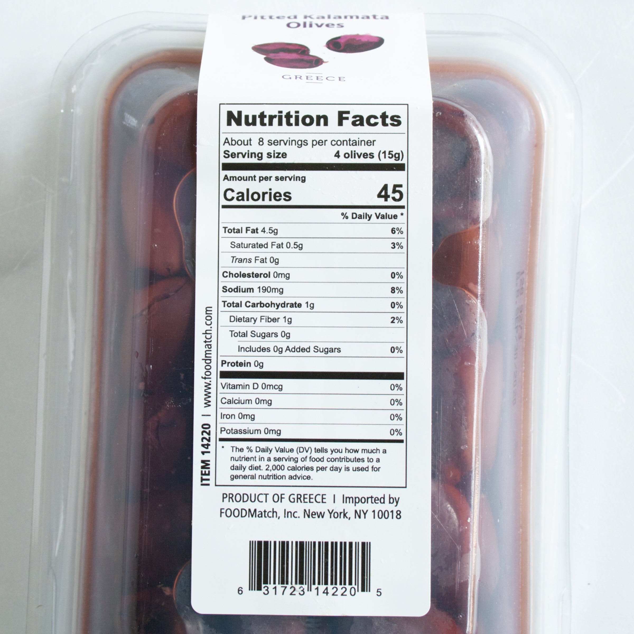 Organic Pitted Kalamata Olives