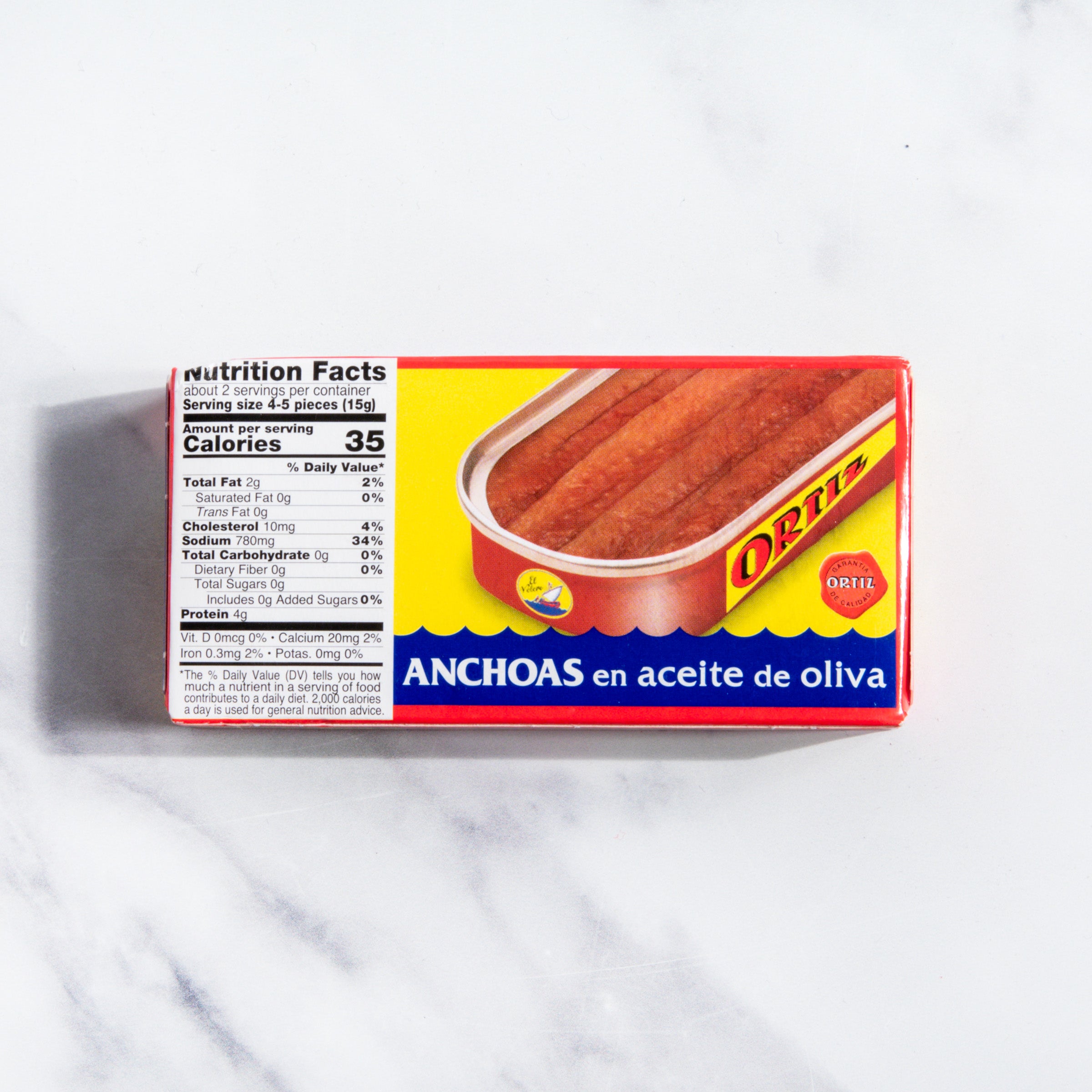 Spanish Anchovies in Olive Oil
