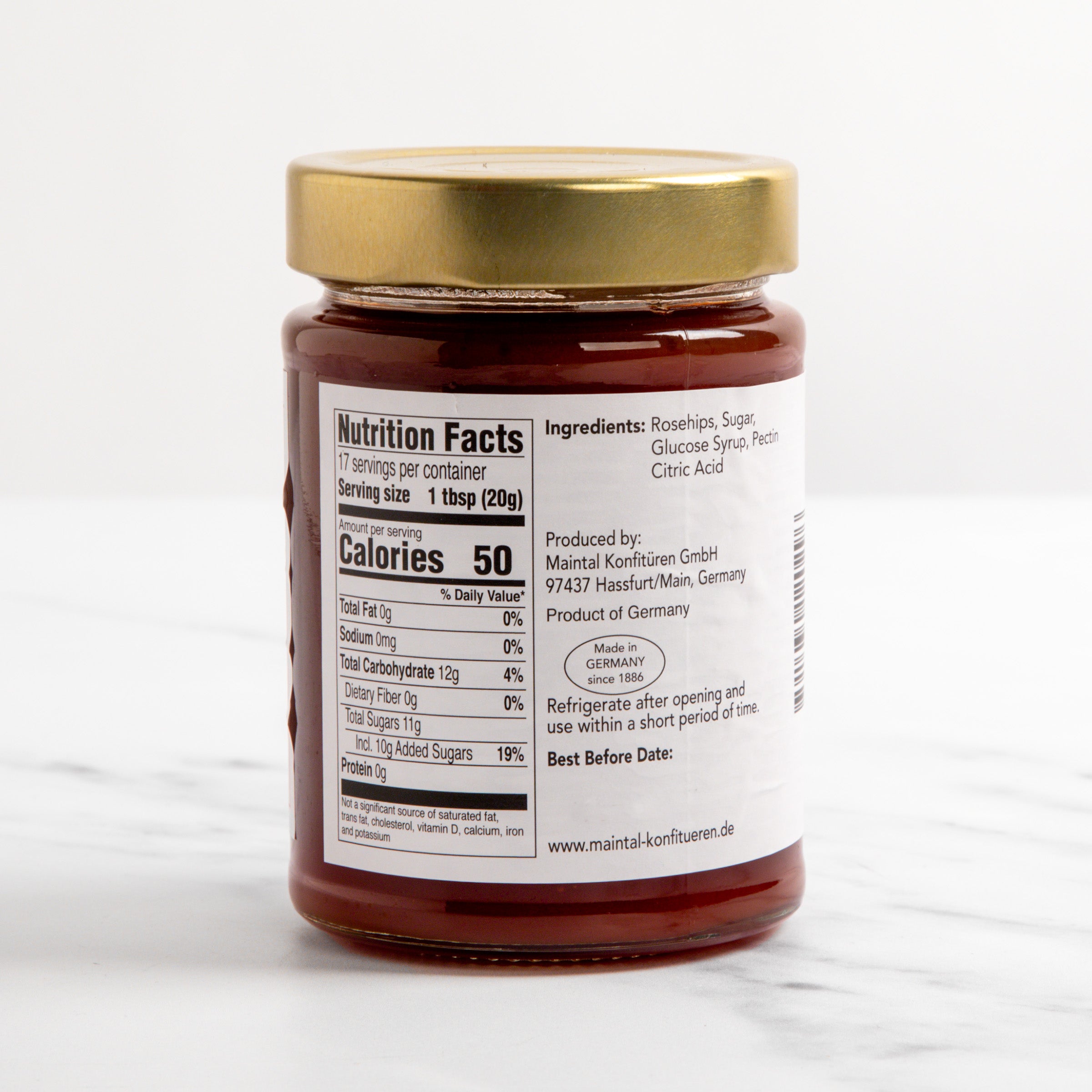 Bavarian Rosehip Fruit Preserves