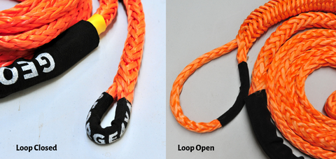 The Soft Extension Sling (SES) can be used like a normal winch rope extension to extend a Button Knot Winch Rope (BKWR). The SES can also be used as a giant soft shackle, allowing you to loop it around a vehicle tyre or structure to recover vehicles Made of UHMWPE material, UV resistant, waterproof and more durable Very light, can float in water. Australian-made tested IP Australia Certified.