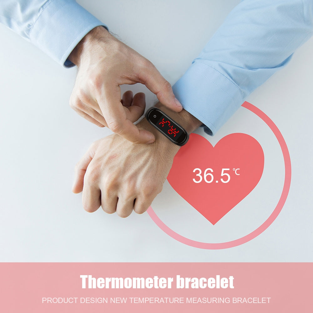 Body Temperature Smart Bracelet Precise Display Smart Band Smart Wristband