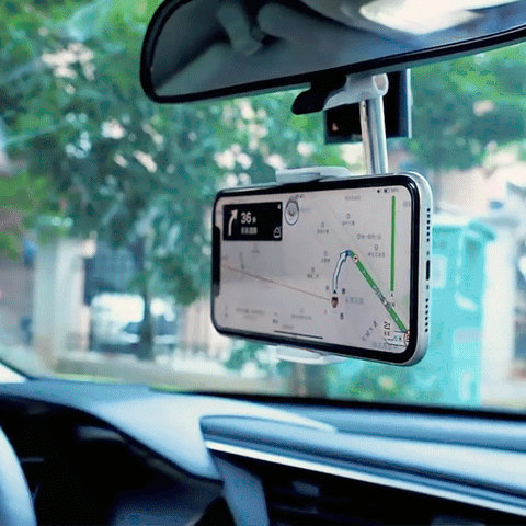 Handyhalter fürs Auto – für Rückspiegel