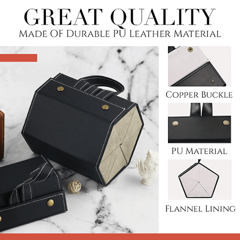 Portable Glasses Organizer 2/3/4/5/6 Multi-slot Eyeglasses Storage Display Travel Folding Sunglasses PU Leather Case