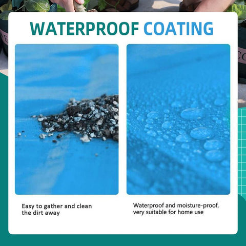 50cm 68cm 100cm Plant Transplanting Repotting Mat Foldable Garden Work Dirty Mat Waterproof Cloth Gardening Square Mat Yard Tool