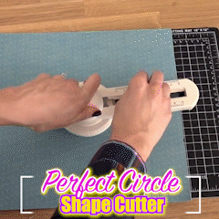 Perfect Circle Shape Cutter Handicraft Cutting Tools Round Cutting Knife Patchwork Compass Circle Scrapbooking DIY Paper-Cutting