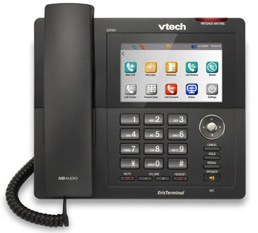  VTech VSP861 ErisTerminal SIP Color Touch Screen Deskset 