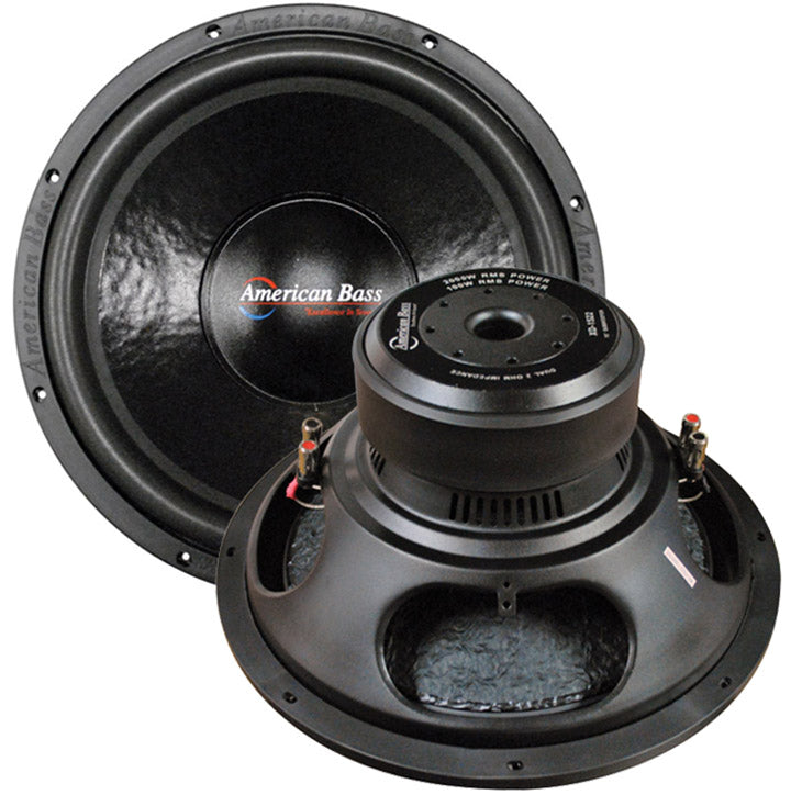  American Bass XD1522 15" 2000 Watt 2 Ohm DVC Subwoofer 