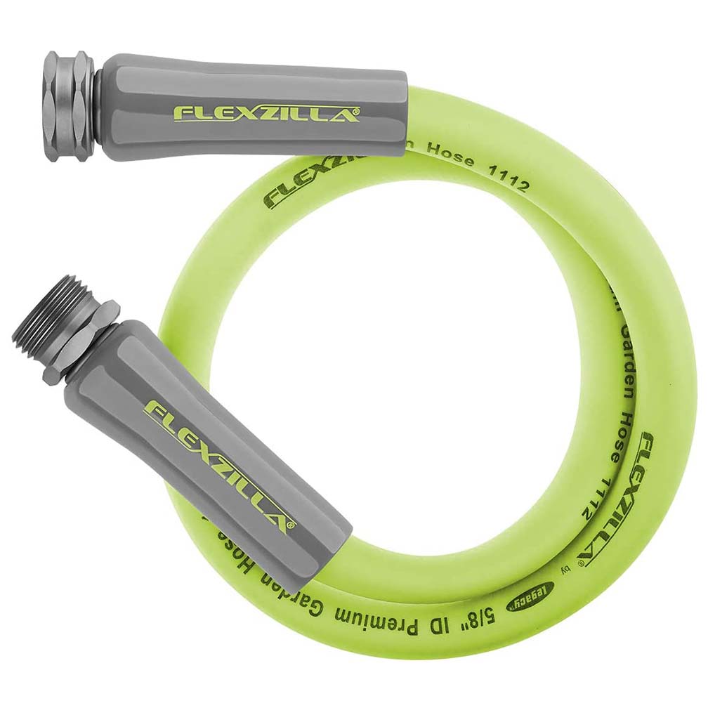  Flexzilla HFZG503YW Garden Lead In Hose 5/8In X 3Ft 3/4In 11 1/2 Ght Fittings 