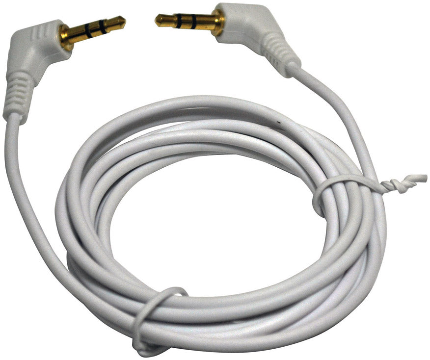  Audiopipe IP35356 CABLE 3.5mm 6' MALE-MALE RIGHT ANGLED PLUGS 