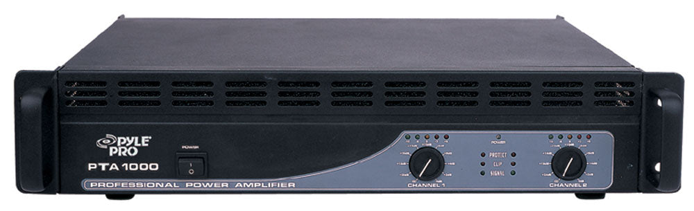  Pyle PTA1000 1000 Watts Professional Power Amplifier 