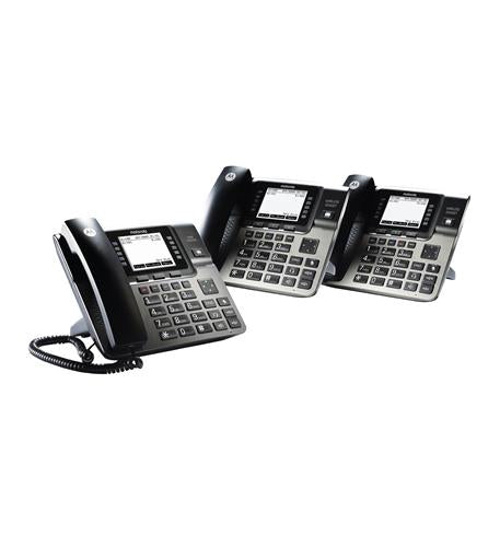  Motorola by telefield ML1002D Motorola 4-line Unison Base W/(2)ml1100 