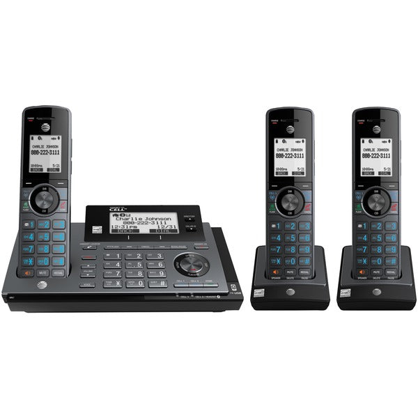  AT&T CLP99387 Connect to cell Accessory System with 3 Handsets 