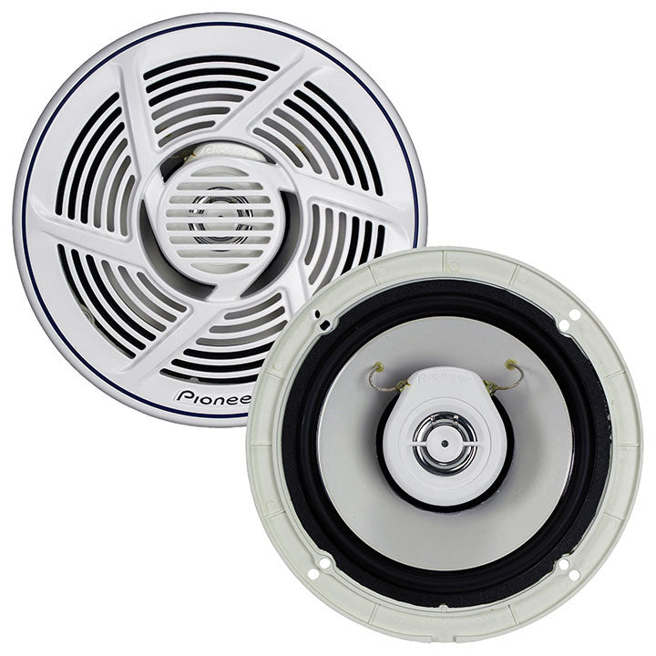  Pioneer TS-MR1640 6.5-Inch 2-Way Marine Speakers 