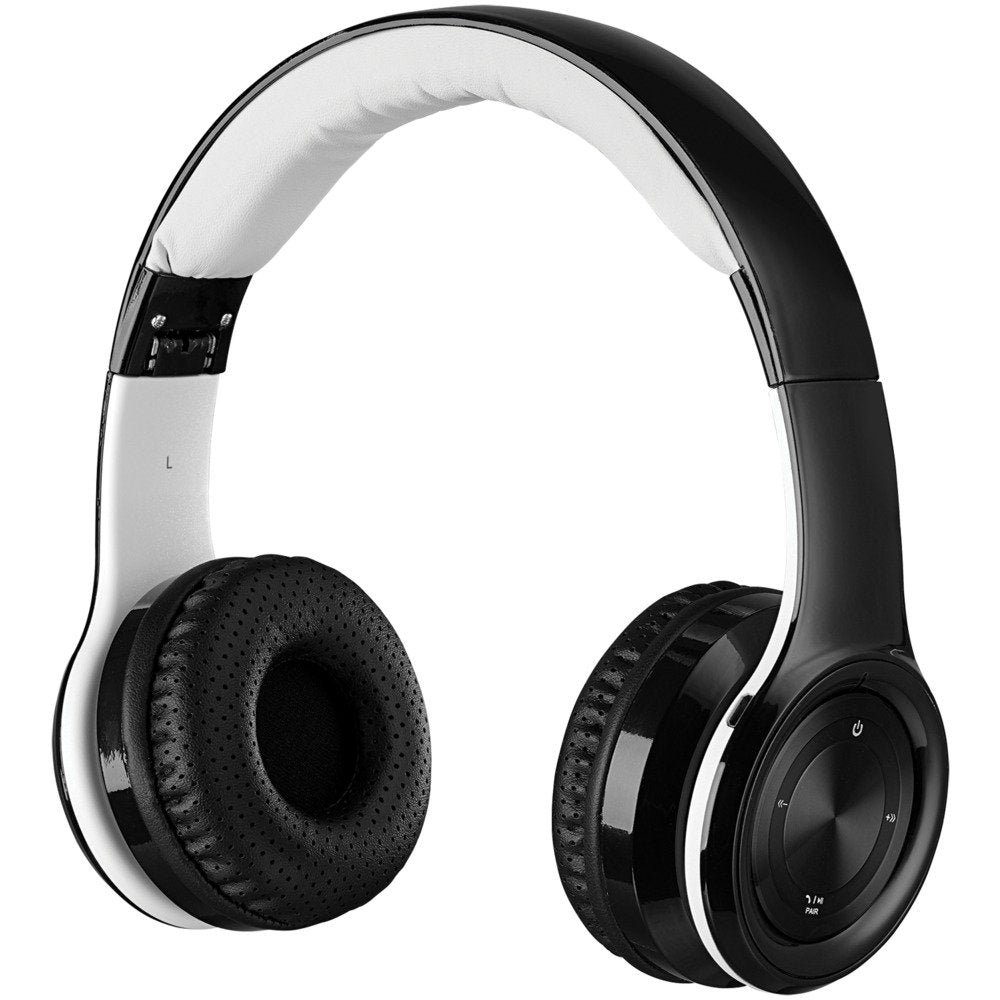  iLive IAHB239B Bluetooth Over-the-Ear Headphones w/Microphone (Black) 