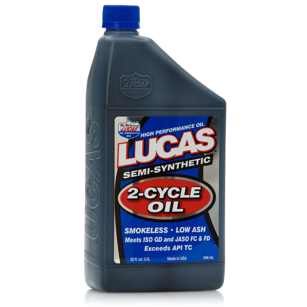  Lucas Oil 10110LUCAS Semi-Synthetic 2Cycle Oil 1 Quart 