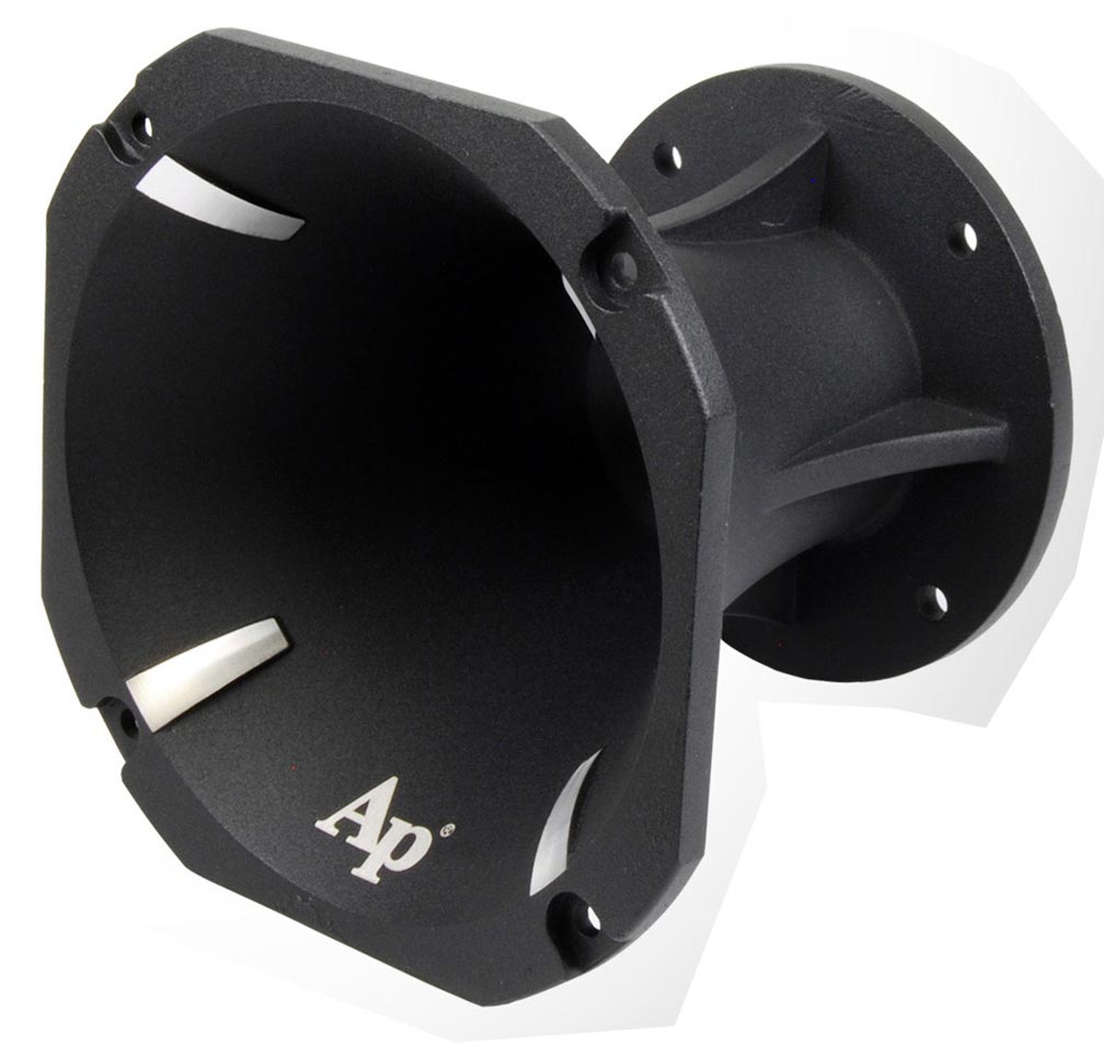  Audiopipe APH6250BOH 6" High Frequency Aluminum Horn Each 