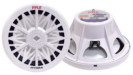  Pyle PLMRW12 12" 600 Watt 4 Ohm Marine Boat Subwoofer 