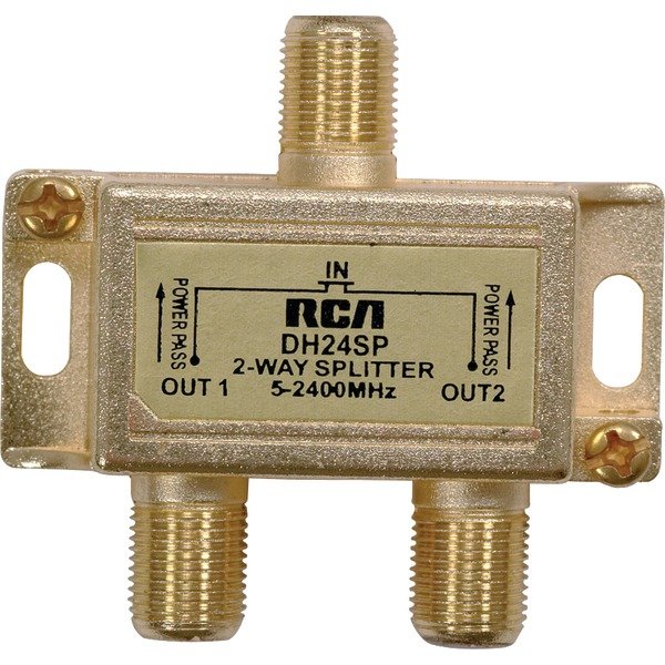  RCA DH24SPE 3GHz Digital Plus 2-Way Splitter 