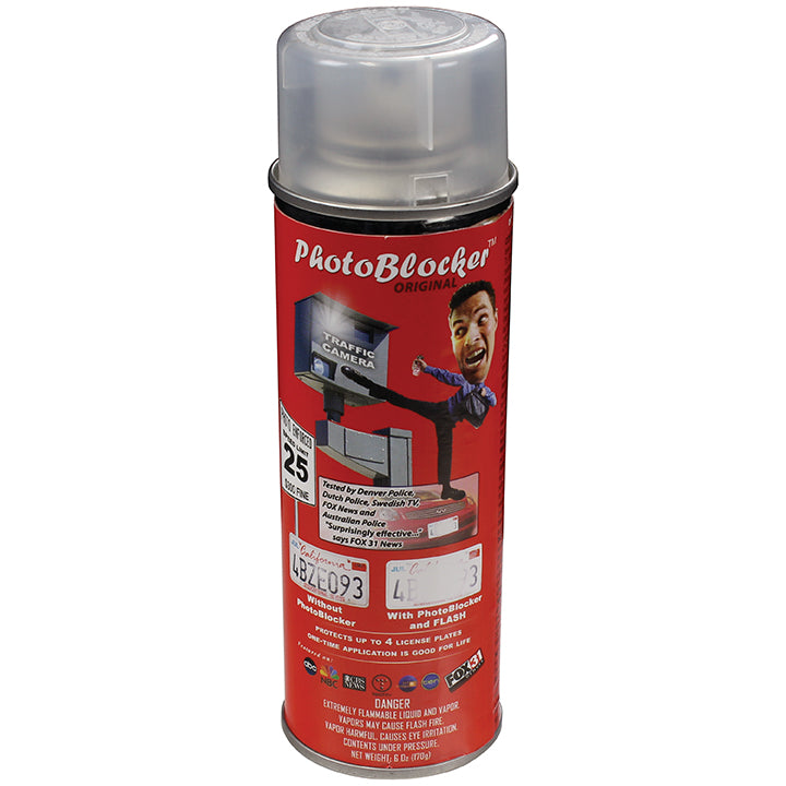  Street Vision License Plate Protective Spray-6 oz. can SVPBLOCKSPRAY 