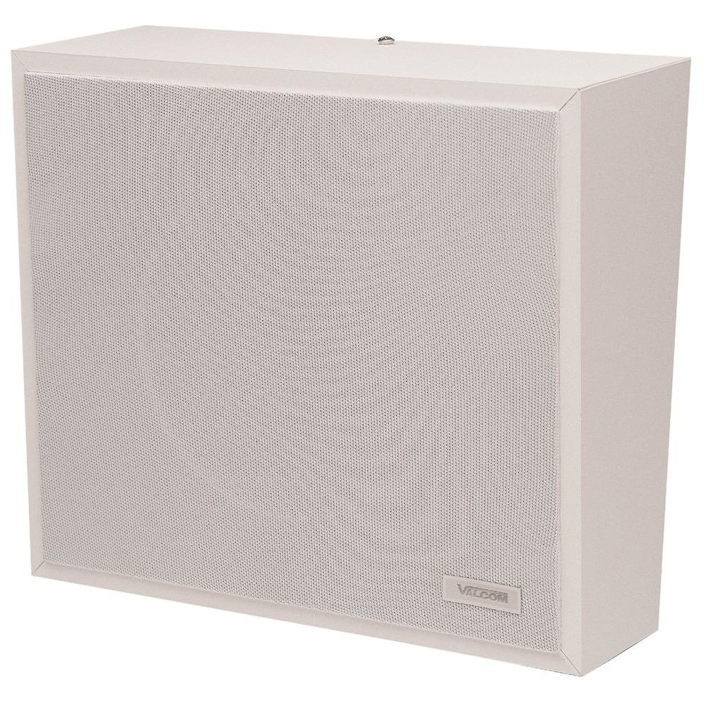  Valcom V-1016-W 1watt 1way Wall Speaker - White 