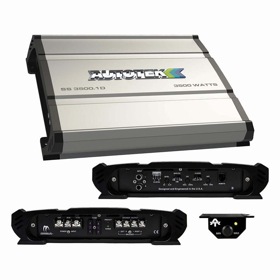  Autotek SS35001D Super Sport Amplifier 3500 Watt Mono D Class 