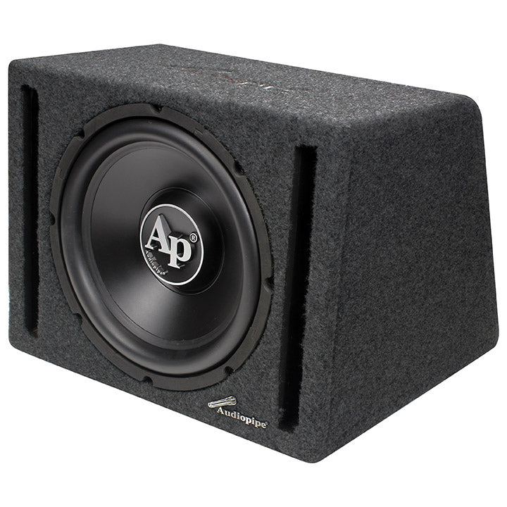  Audiopipe APVB12AMP 12" in a Single Ported Box with 600 Watt Amplifier 