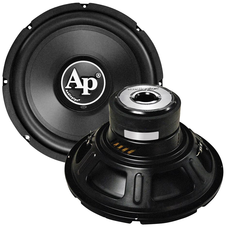  Audiopipe TSPP210D4 10" Woofer 4 Ohm DVC 800 Watts Max 